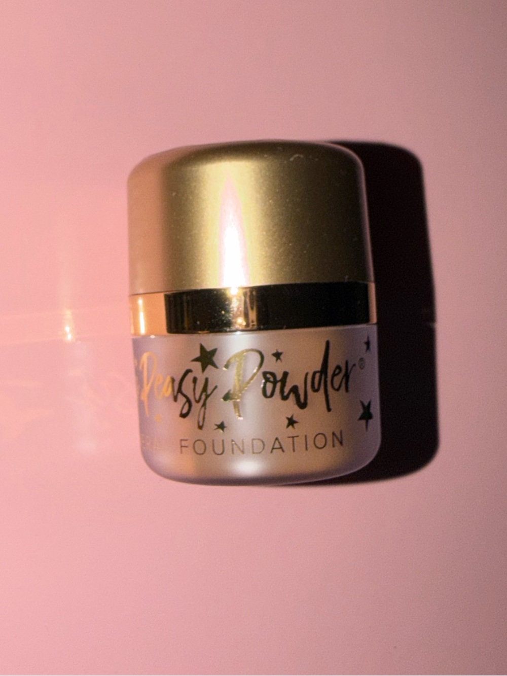 Matte mineral Powder Foundation - easy peasy - rich - belle beauty cosmetics